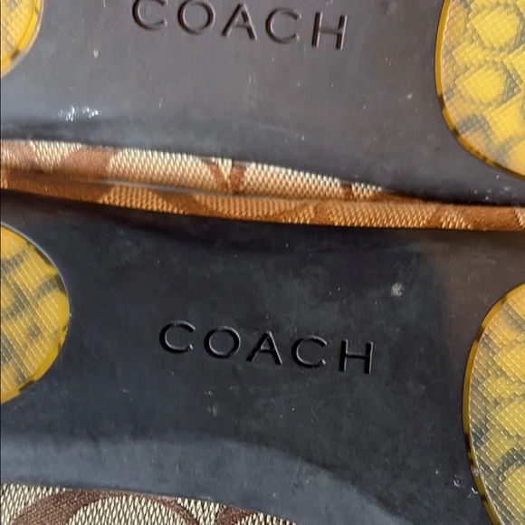 Coach Signature Jacquard Print Women's  Ballet Flats SZ: 9 - Picture 2 of 7